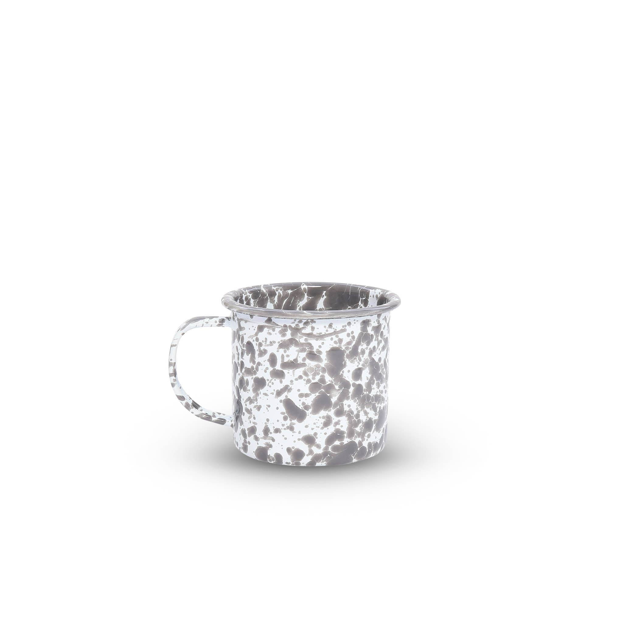 Crow Canyon Splatter Enamelware 12 oz Mug