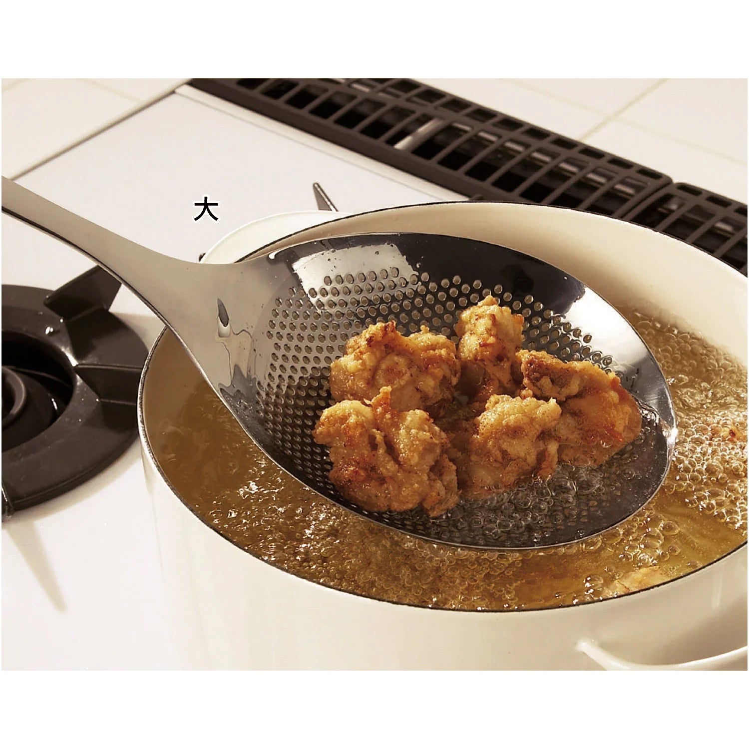 Japan made 18-8 stainless steel Ladle