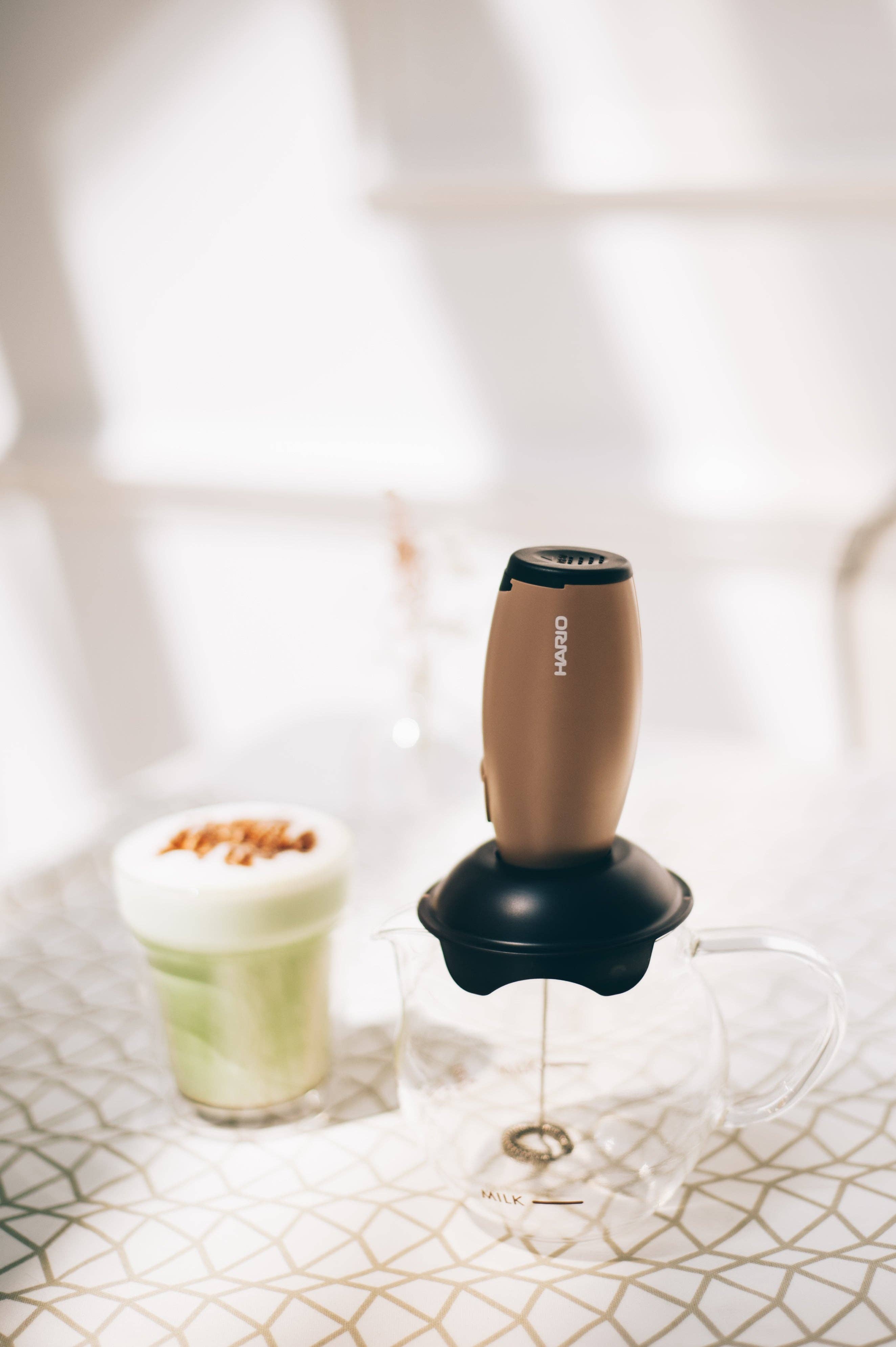 HARIO Matcha Whisk & Creamer