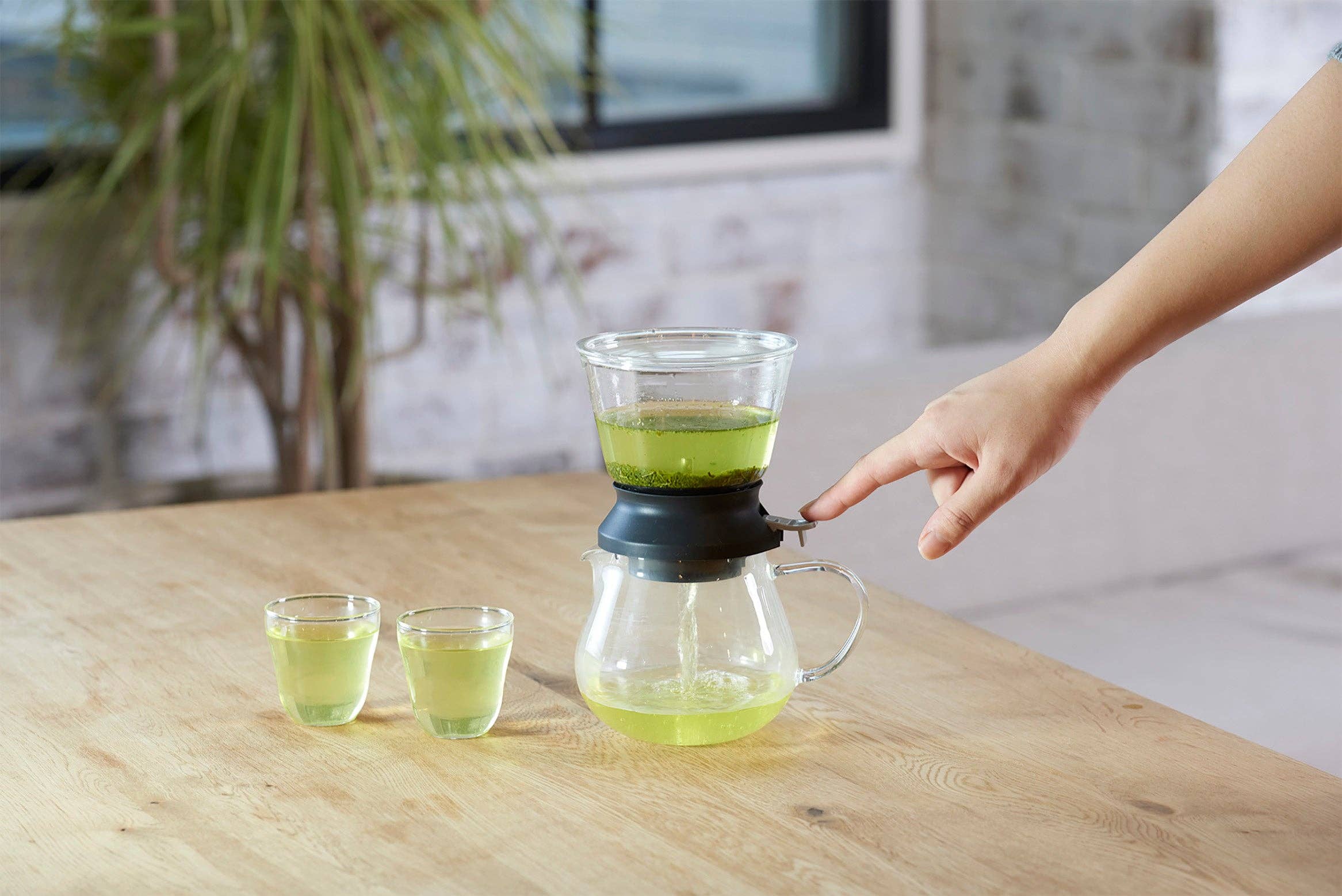 HARIO Tea Dripper LARGO 350mL Server Set