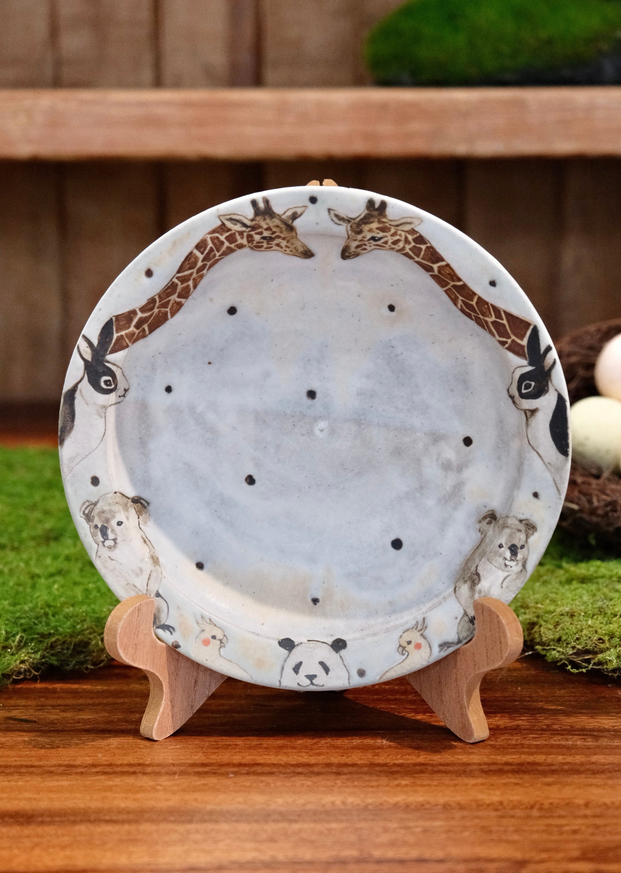 2025 Artisans-森安幸代 Acne Pottery Studio Handmade 8'' Pasta Plate #1