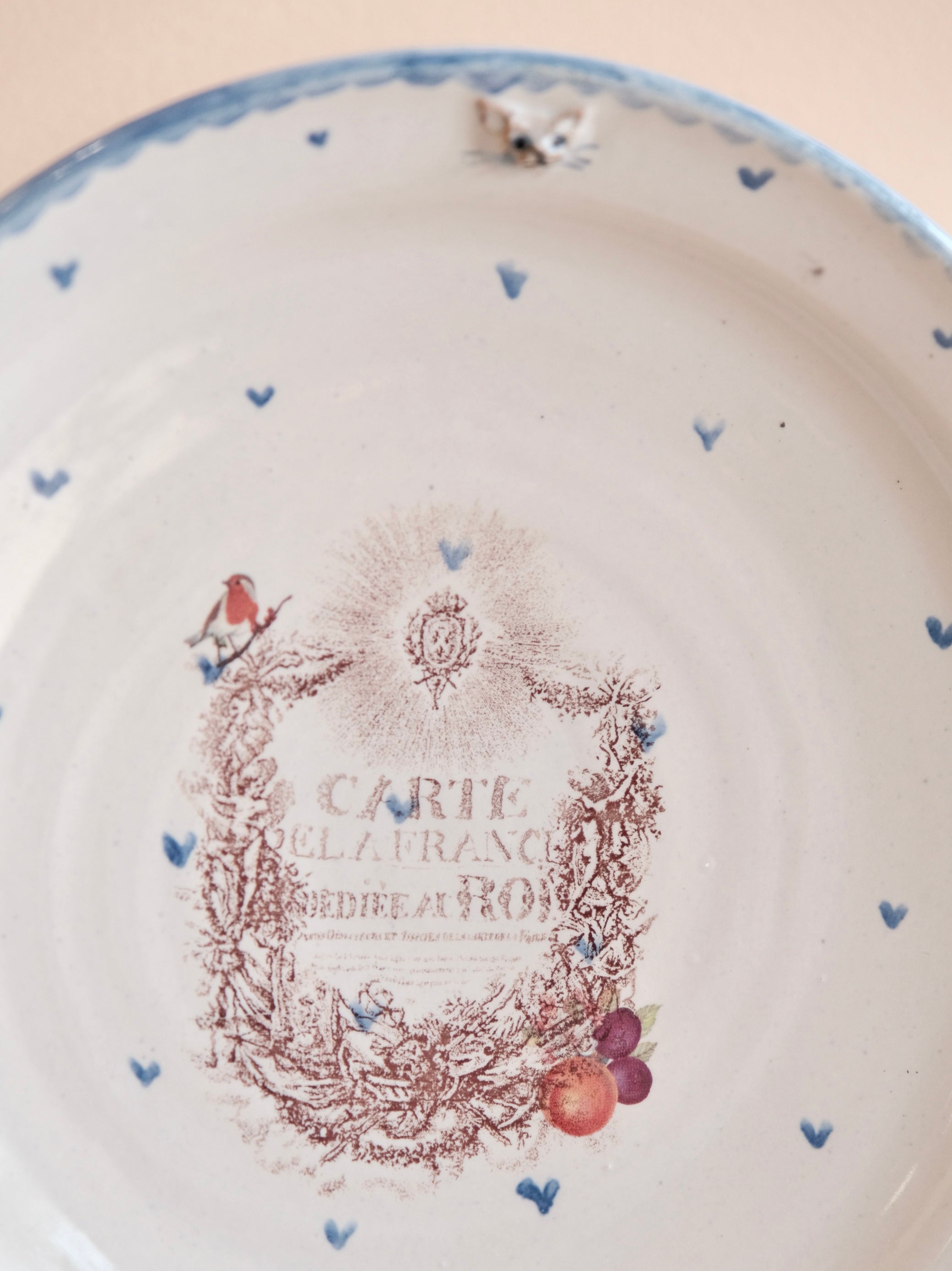 Hiruma Ikumi-比留間郁美 Handmade 8''/20cm Breakfast Plate (#2)