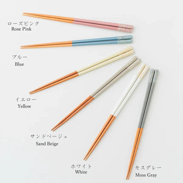 Japan Made RADEN+ Chopsticks Glitter Kasane, Single Pair (23cm)