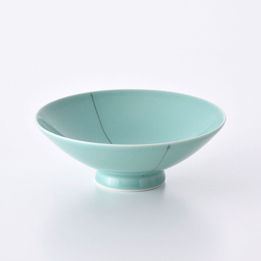 HAKUSAN Pottery Flat Bowl Chawan