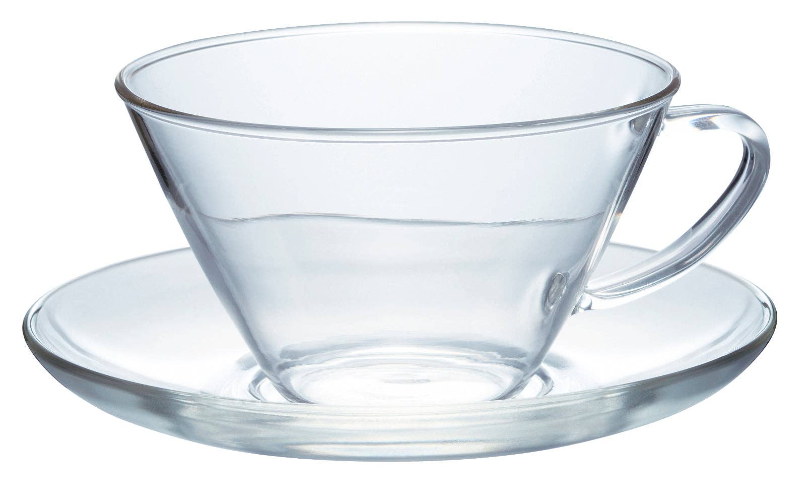 HARIO Heatproof Cup & Saucer Wide 230mL