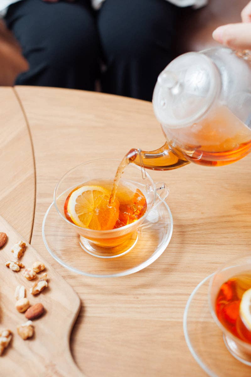 HARIO Heatproof Cup & Saucer Wide 230mL
