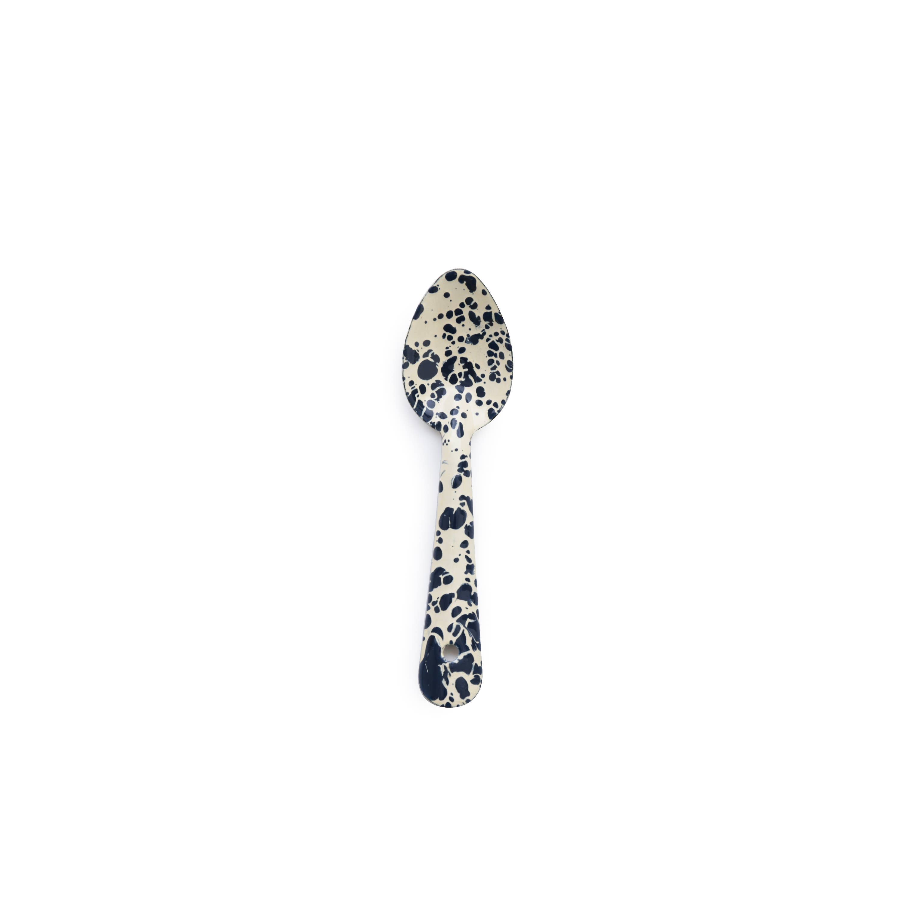 Crow Canyon Home
Splatter Enamelware Small Spoon
