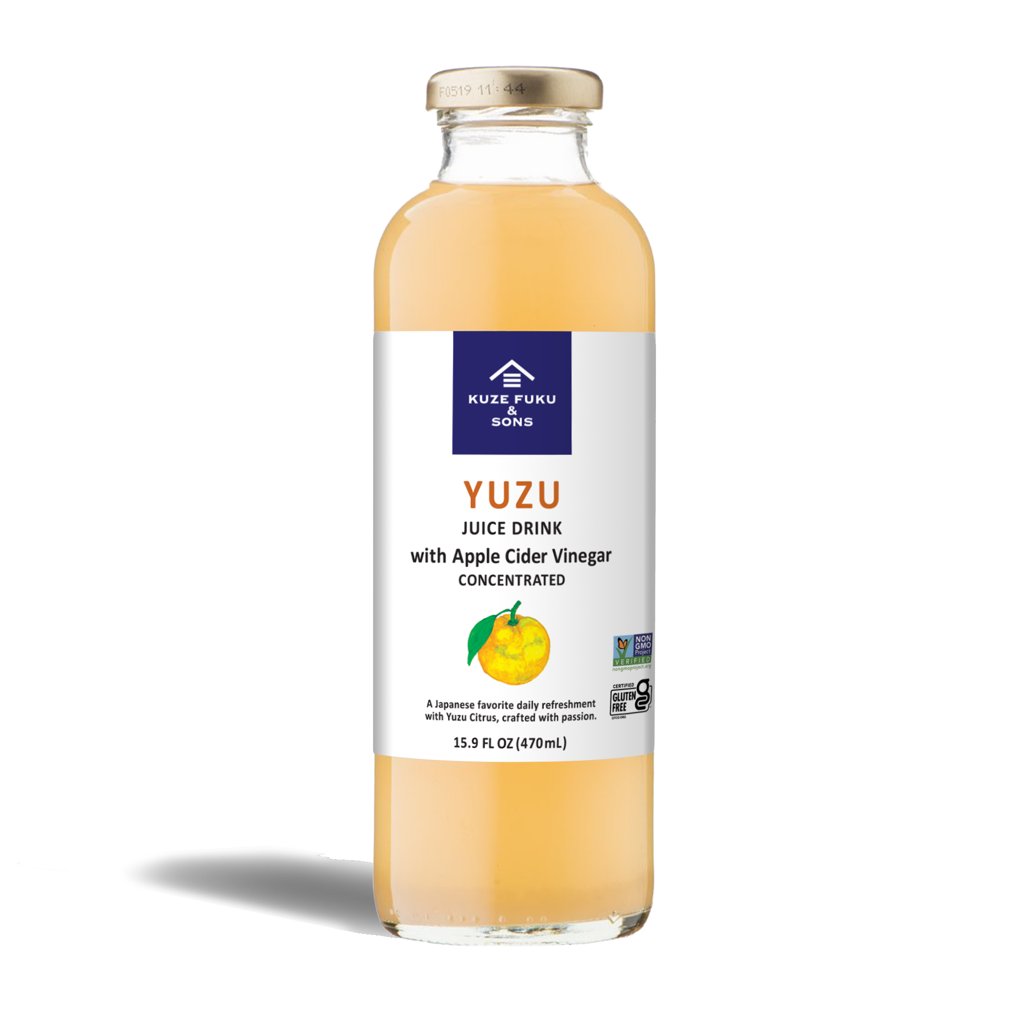 Fruit Vinegar Drink - YUZU 15.9 FL OZ