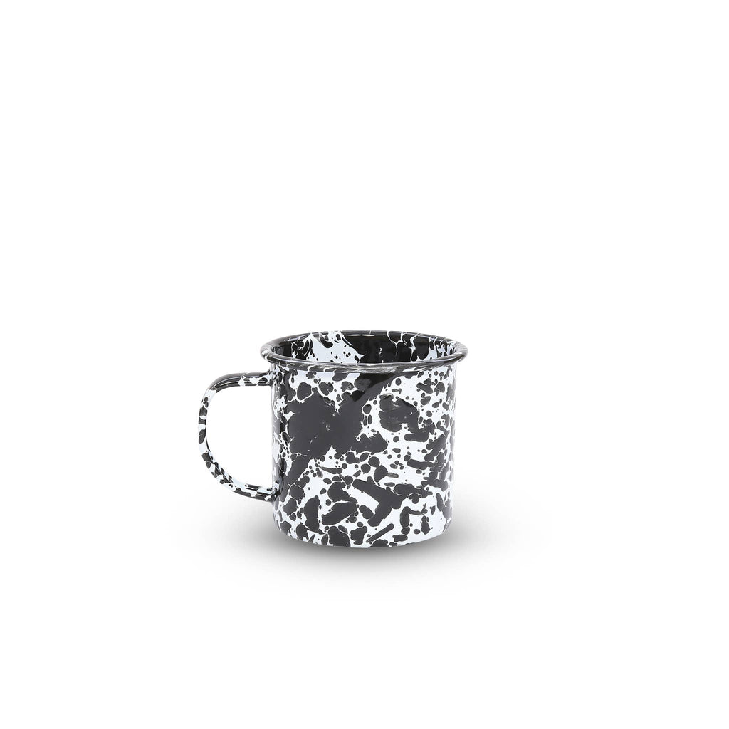 Crow Canyon Splatter Enamelware 12 oz Mug