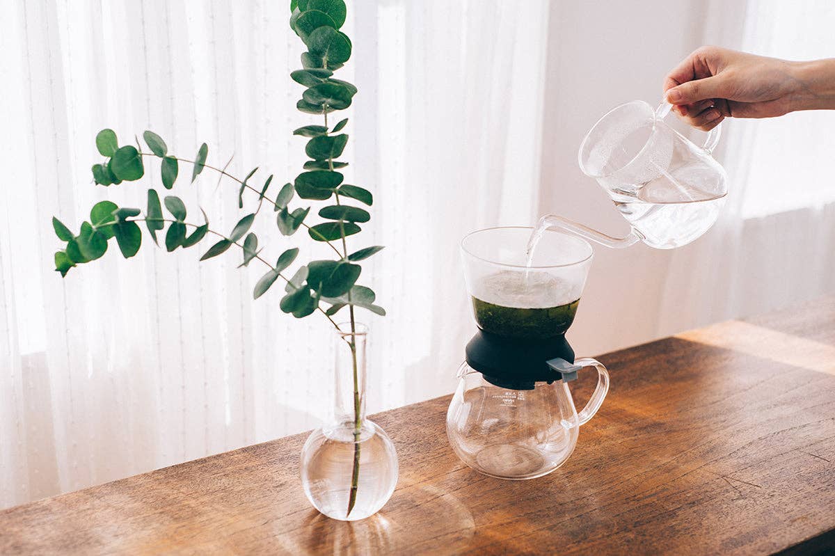 HARIO Tea Dripper LARGO 350mL Server Set