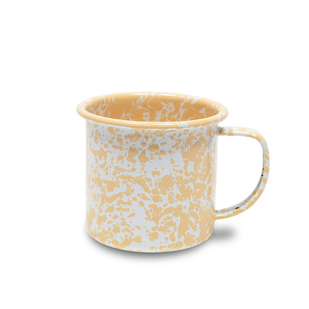 Crow Canyon Splatter Enamelware 12 oz Mug