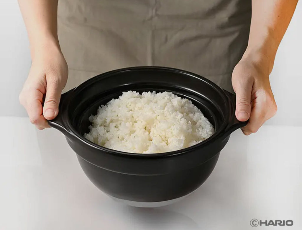 Hario Rice Pot Gohangama Ceramic Rice Cooker