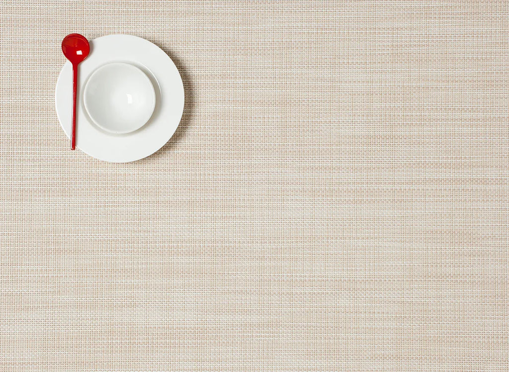 Chilewich Mini BW Rectangular Placemat Linen