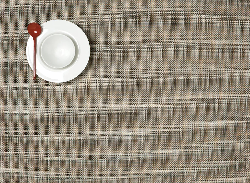Chilewich Mini BW Rectangular Placemat Linen