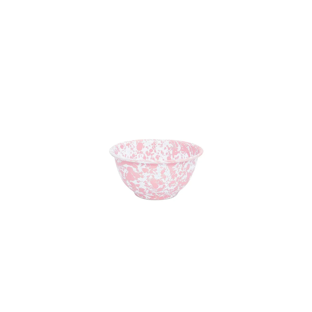 Crow Canyon Home Splatter Splatter Small Footed Bowl (Pink)