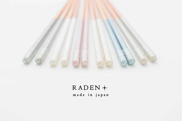 Japan Made RADEN+ Chopsticks Glitter Kasane, Single Pair (23cm)